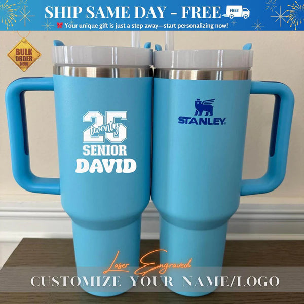 Bulk Custom Stanley Cup For Gifting, Custom Company Stanley Tumbler, Employee Appreciation Gift, Corporate Logo Tumbler, Promotional Gifts (Copy) (Copy)