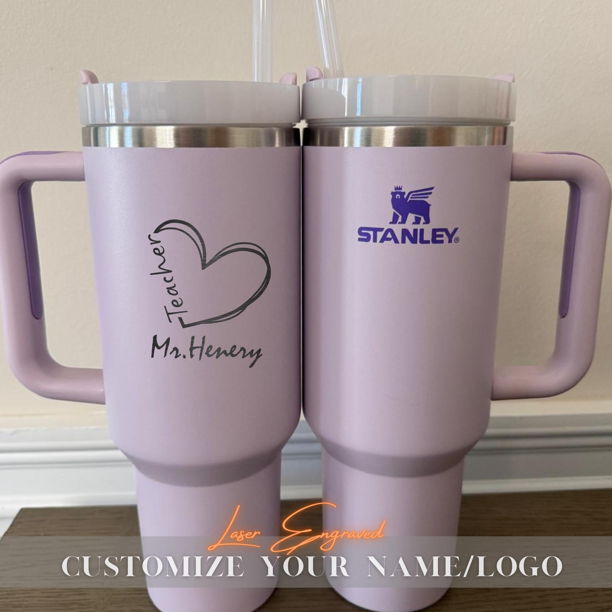 Teacher Gift - Personalized Stanley Tumbler Gift for Teacher - Custom Teacher Name Gift - Teacher Appreciation Gift - End of Year Teacher