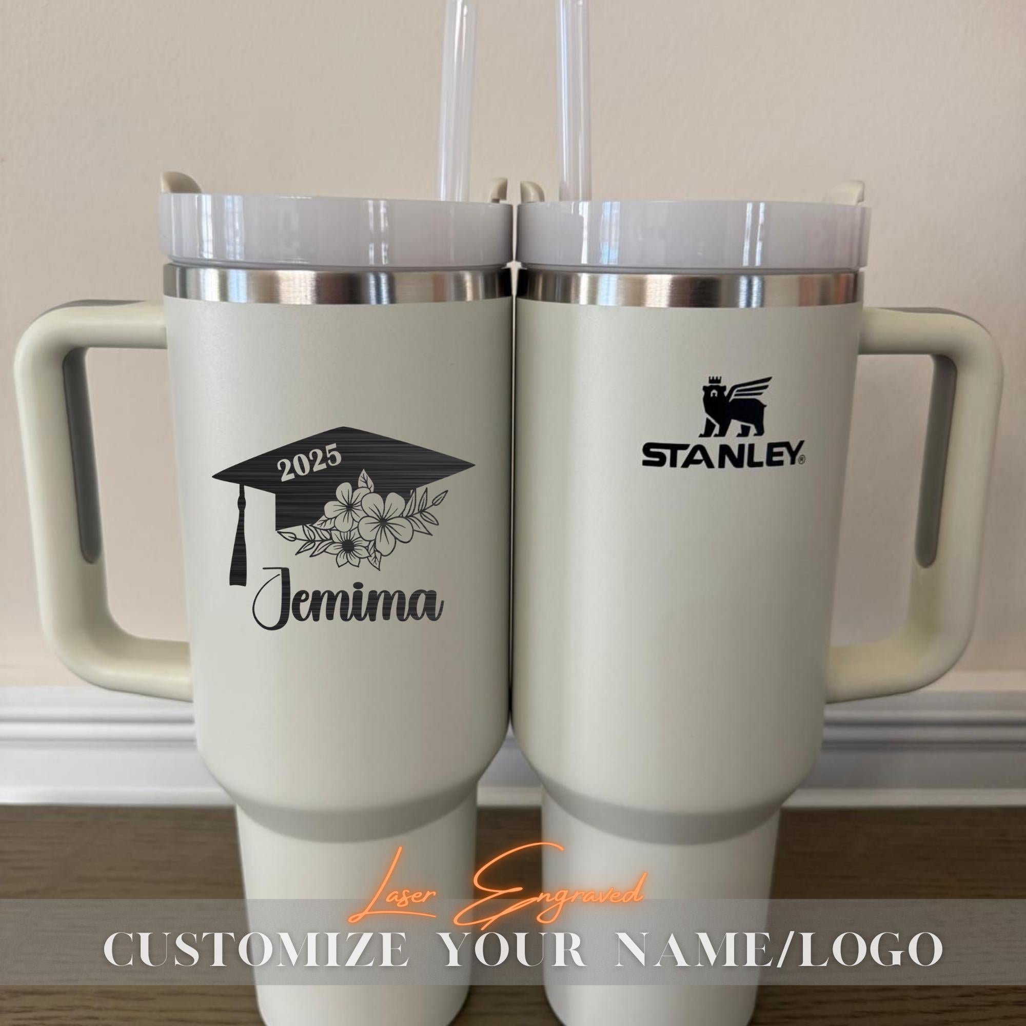 Class of 2025 Graduation Tumbler, Engraved Seniors 2025 Travel Mug, Insulated Graduation Party Cup, Personalized College Graduation Gift