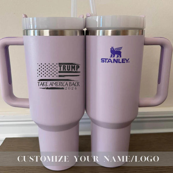 2025 Trump Take America Back Stanley 40oz Tumbler - President Trump 45 - 47 - Trump Gift for Him and Her - Trump anniversary Gift