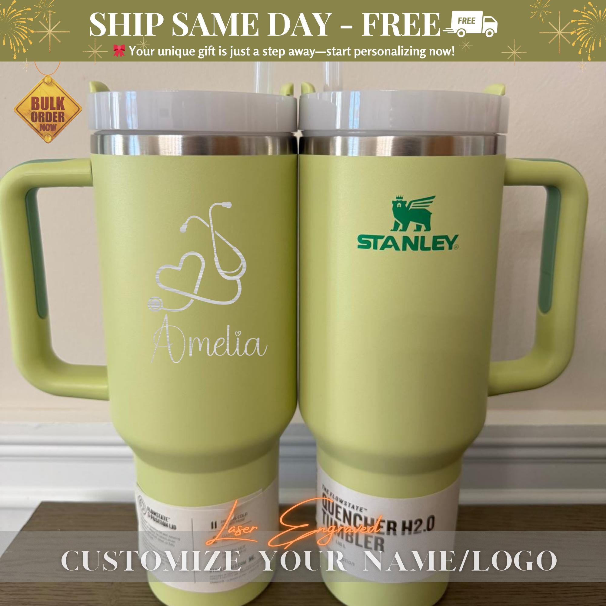 Personalized Tumbler For Nurses