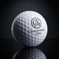 Personalized Golf Balls Pack of 2 Premium 4 Piece Construction Gift for Dad Custom Engraved
