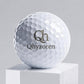 Personalized Golf Balls Pack of 2 Premium 4 Piece Construction Gift for Dad Custom Engraved
