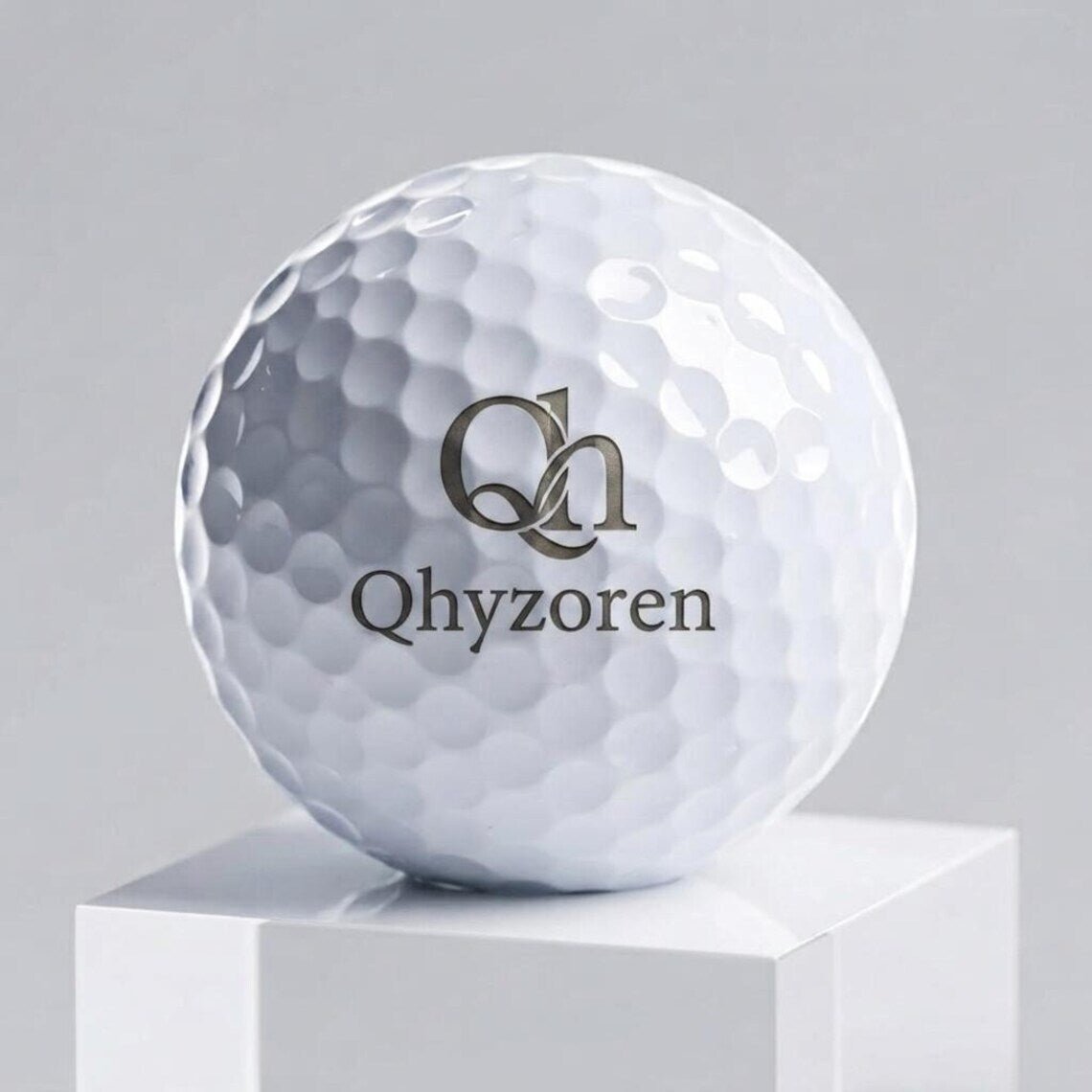 Personalized Golf Balls Pack of 2 Premium 4 Piece Construction Gift for Dad Custom Engraved