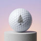 Personalized Golf Balls Pack of 2 Premium 4 Piece Construction Gift for Dad Custom Engraved