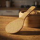 Personalized Bamboo Rice Paddle Non Stick Wooden Serving Spoon Housewarming Gift Custom Engraved - Us Engravo