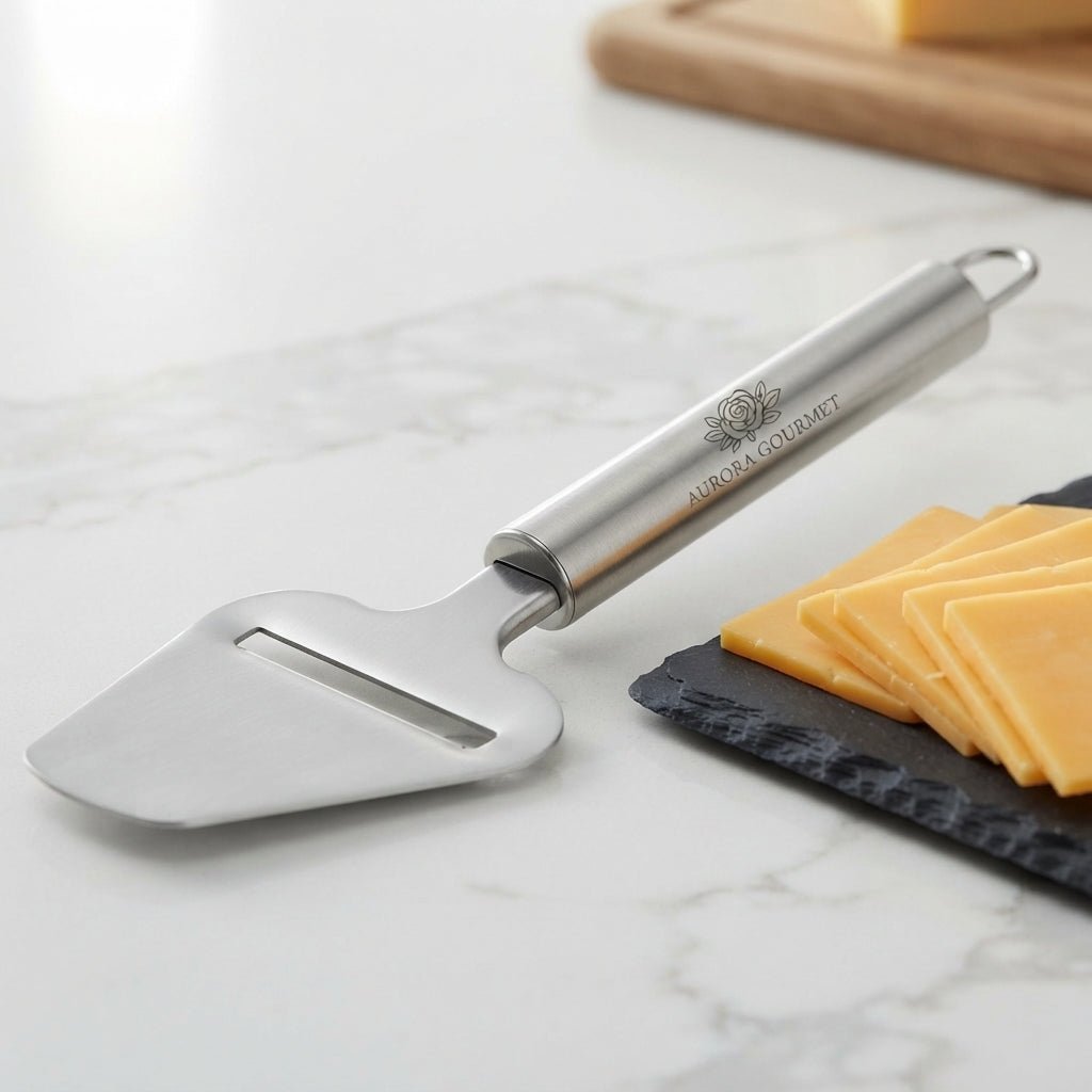 Personalized Cheese Slicer Stainless Steel Handheld Cutter Housewarming Gift Custom Engraved - Us Engravo