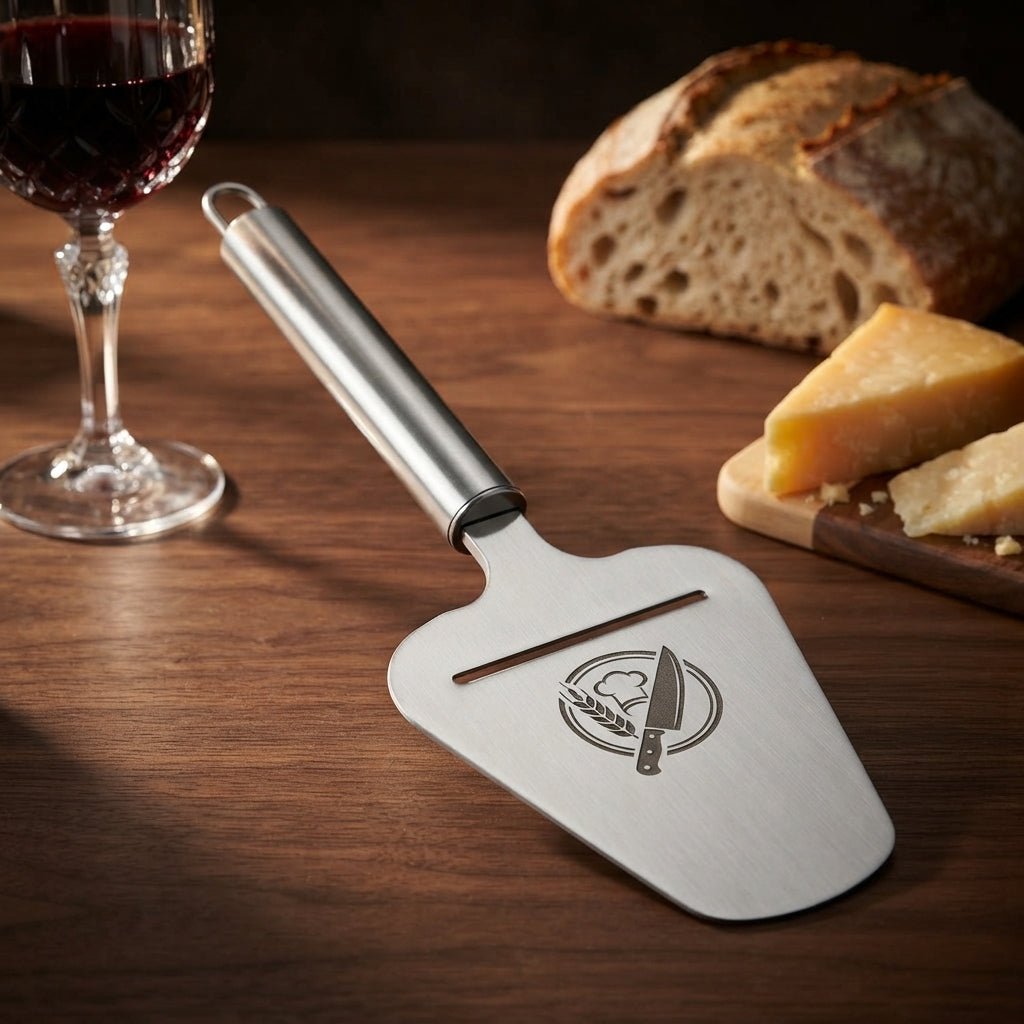 Personalized Cheese Slicer Stainless Steel Handheld Cutter Housewarming Gift Custom Engraved - Us Engravo