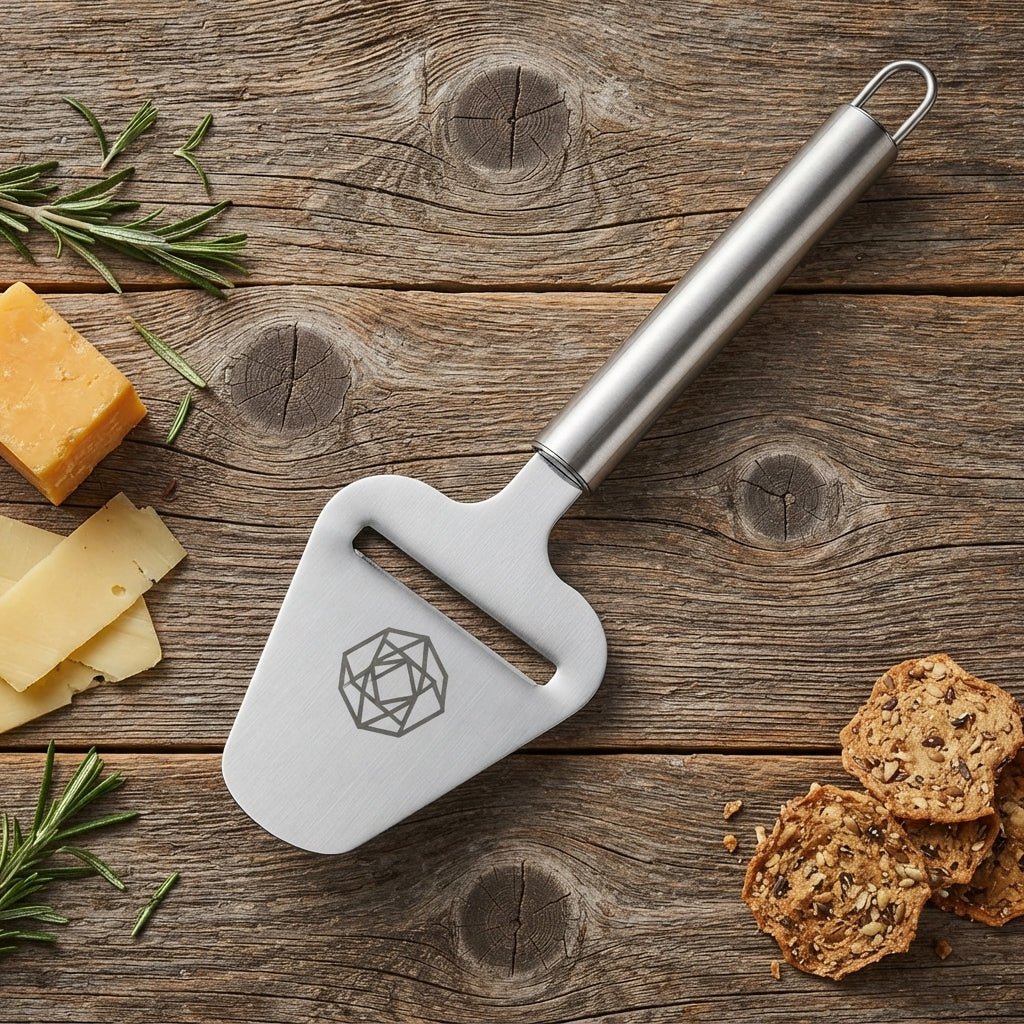 Personalized Cheese Slicer Stainless Steel Handheld Cutter Housewarming Gift Custom Engraved - Us Engravo