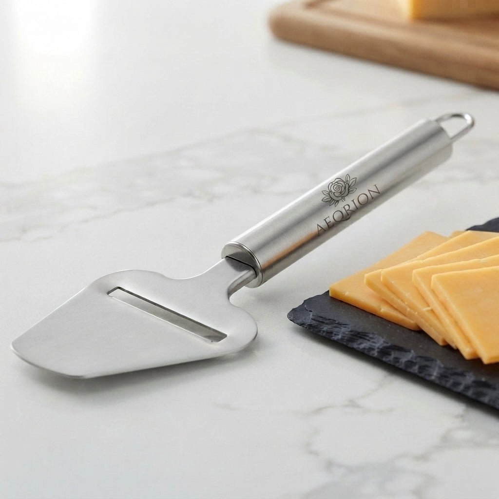 Personalized Cheese Slicer Stainless Steel Handheld Cutter Housewarming Gift Custom Engraved - Us Engravo