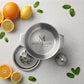 Personalized Citrus Juicer Stainless Steel Manual Hand Press Lemon Squeezer with Bowl Custom Engraved - Us Engravo