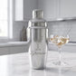 Personalized Cocktail Shaker Stainless Steel with Built In Strainer Groomsmen Gift Custom Engraved - Us Engravo