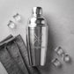 Personalized Cocktail Shaker Stainless Steel with Built In Strainer Groomsmen Gift Custom Engraved - Us Engravo