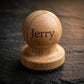 Personalized Dog Nail File Wooden Scratch Pad with Replaceable Sandpaper Custom Engraved - Us Engravo
