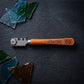 Personalized Glass Cutter 6 Wheel Tungsten Carbide with Wood Handle for Stained Glass and Mosaic Custom Engraved - Us Engravo
