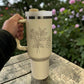 Personalized Milestone Birthday Stanley 40oz | Custom Laser Engraved Name | Permanent Gift for 21st, 30th, 40th or 50th Birthday Quencher - Us Engravo