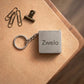 Personalized Mini Tape Measure Keychain Retractable Steel Pocket Ruler for Sewing and DIY Custom Engraved - Us Engravo