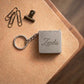 Personalized Mini Tape Measure Keychain Retractable Steel Pocket Ruler for Sewing and DIY Custom Engraved - Us Engravo