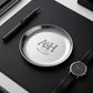 Personalized Ring Dish Silver Stainless Steel Round Trinket Tray Wedding Gift Custom Engraved - Us Engravo