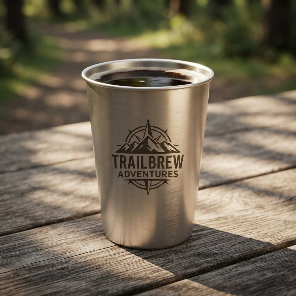 Personalized Stainless Steel Cup Shatterproof Metal Tumbler for Home and Travel Custom Engraved - Us Engravo