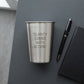Personalized Stainless Steel Cup Shatterproof Metal Tumbler for Home and Travel Custom Engraved - Us Engravo
