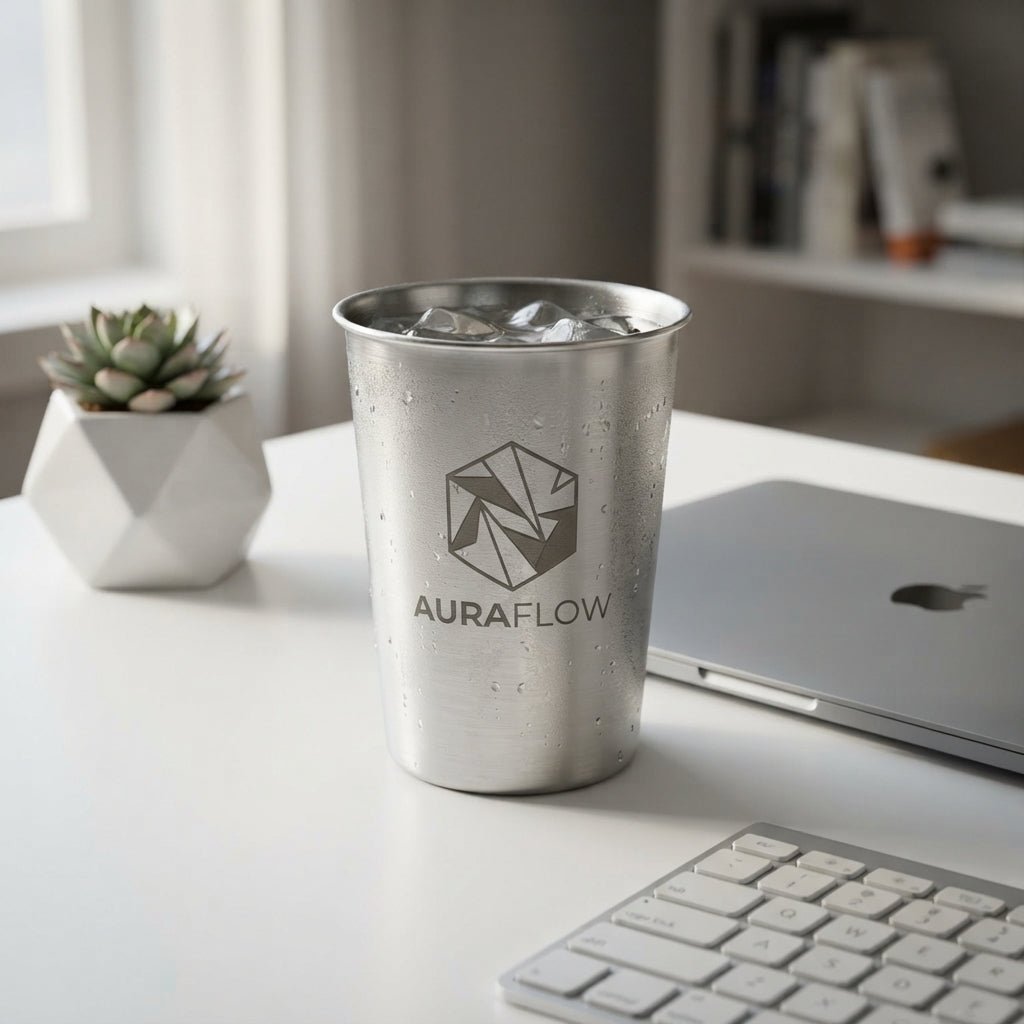 Personalized Stainless Steel Cup Shatterproof Metal Tumbler for Home and Travel Custom Engraved - Us Engravo