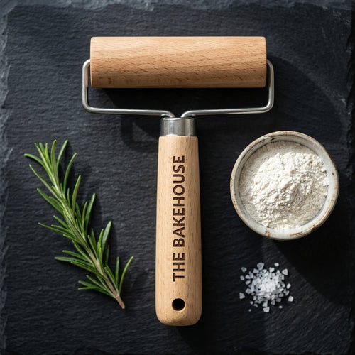 Personalized Wood Roller Rolling Pin Baking Gift Custom Engraved - Us Engravo